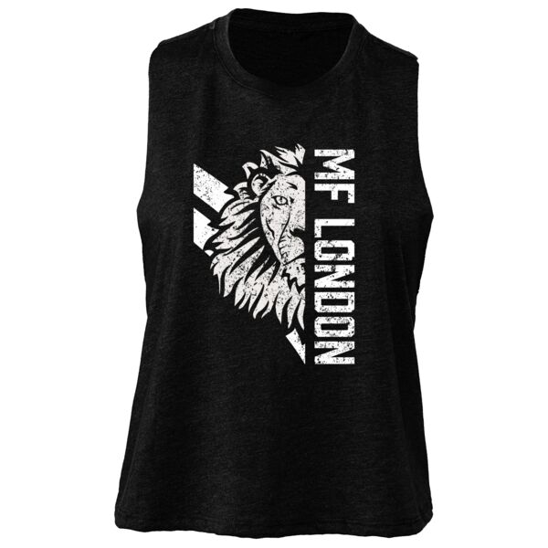 Women's Racerback Cropped Tank Thumbnail
